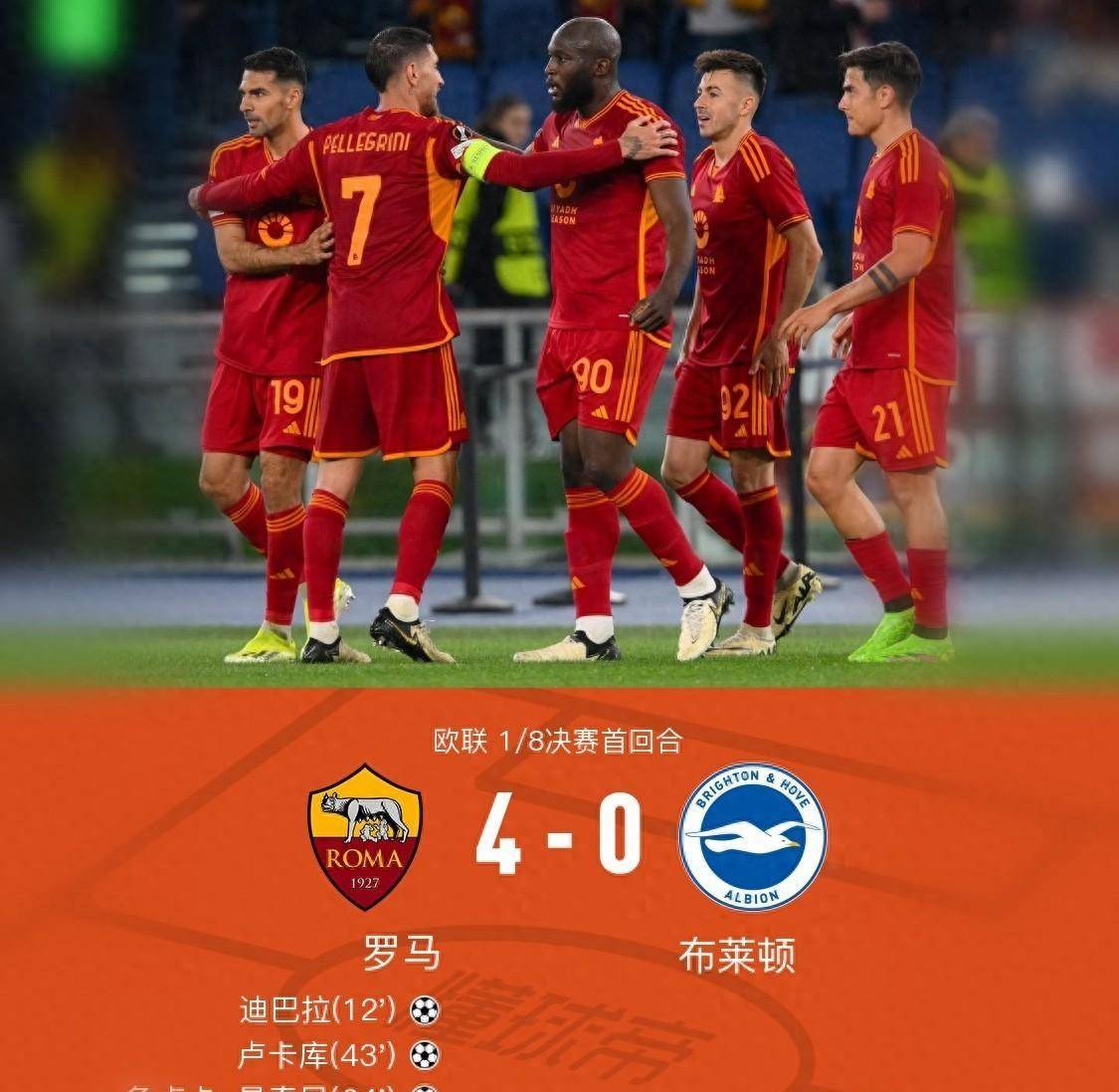 罗马队欧联杯资格存疑需要全力冲刺