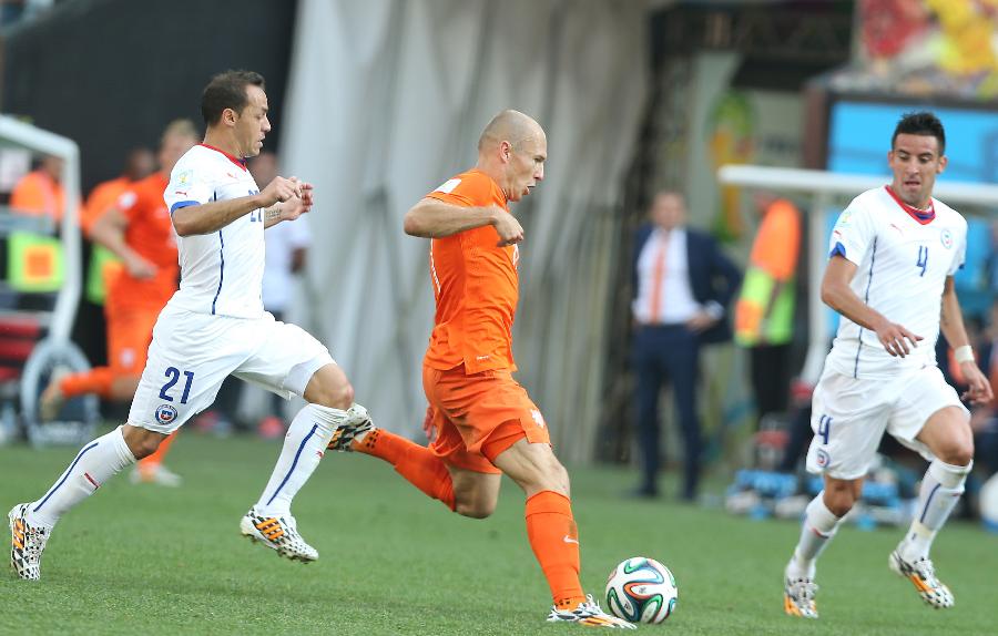 荷兰足球队在国际比赛中一路领先