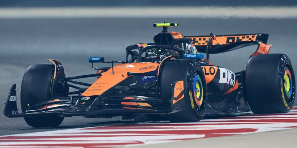 梅赛德斯险胜索伯车队，诺里斯统治全场的简单介绍