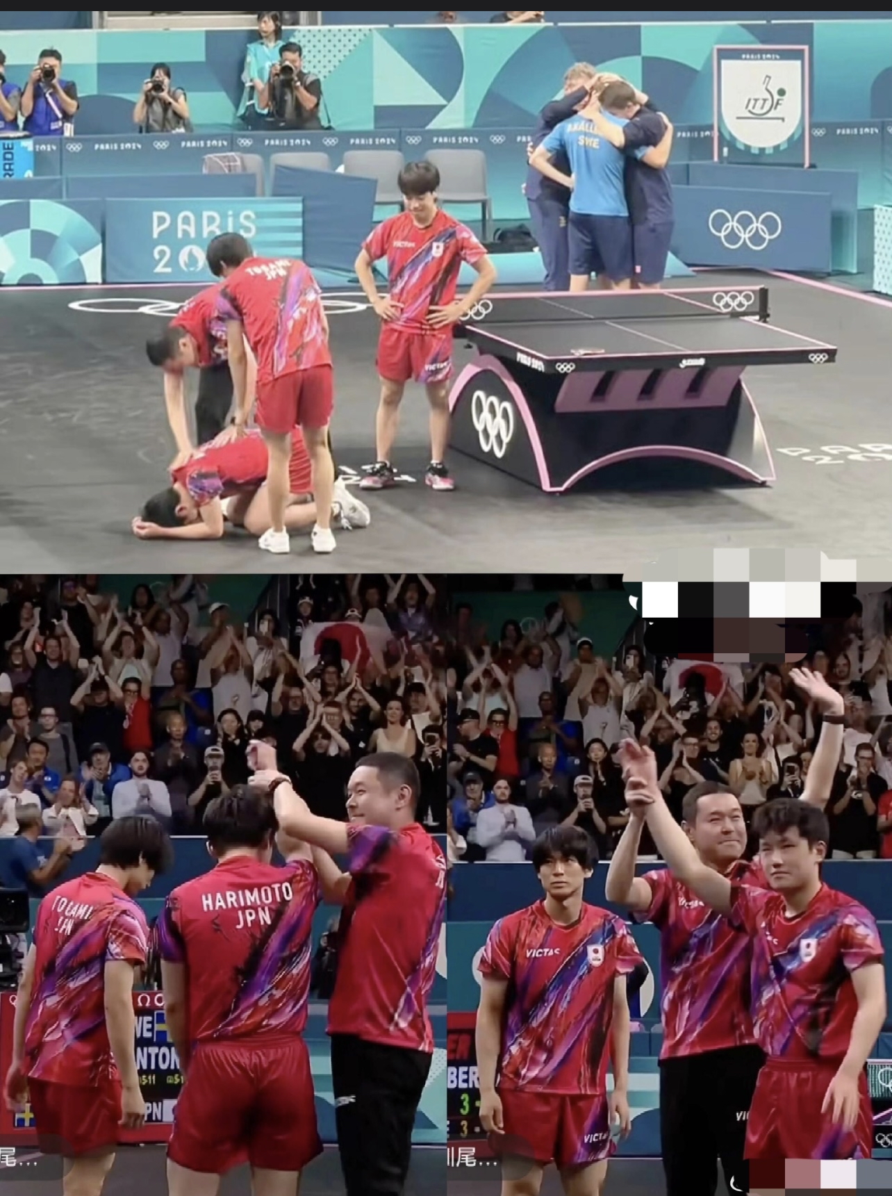 奥地利队险胜葡萄牙队，张本智和带队取胜